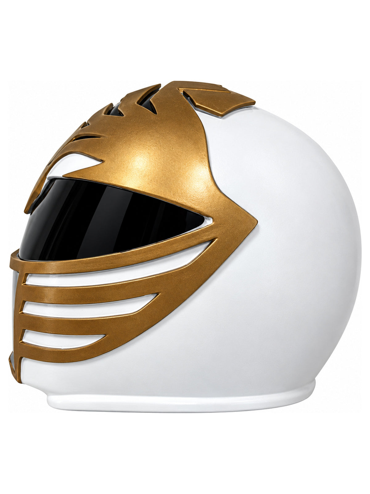 MMPR Power Rangers White Ranger Helmet
