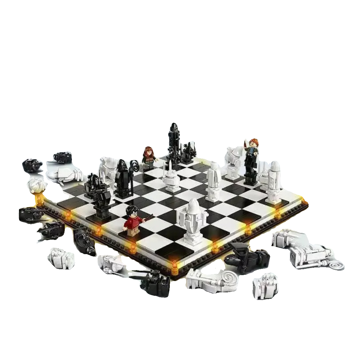 Harry Potter Lego Building Chess Set