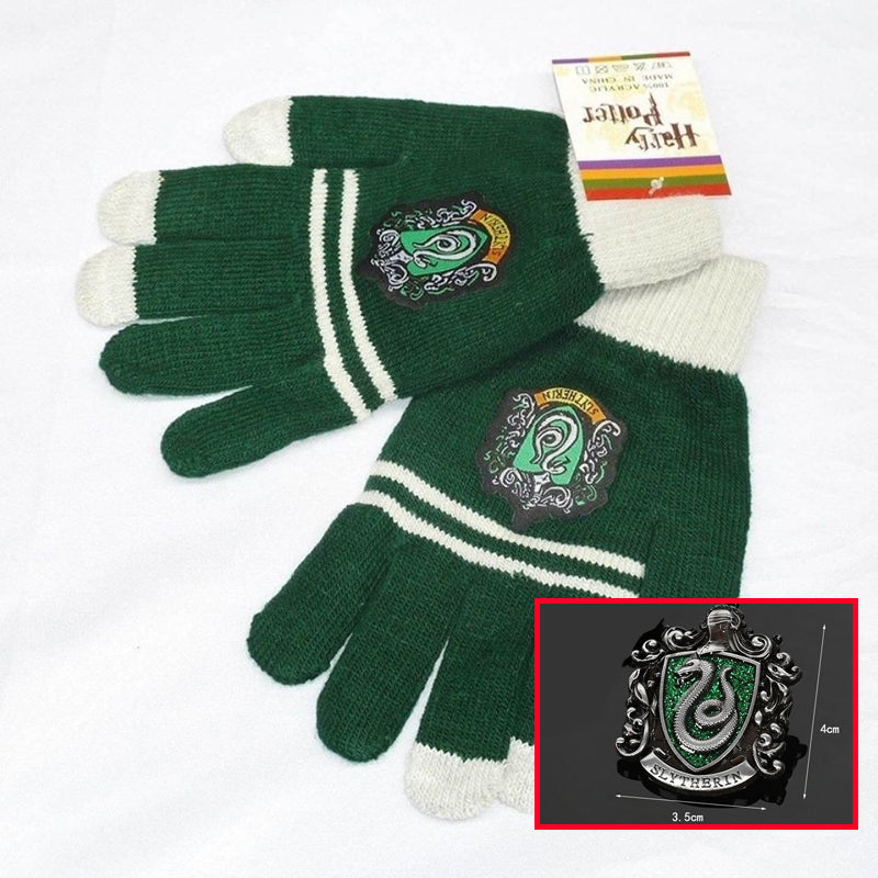 Harry Potter Four Houses Unisex Knit Gloves