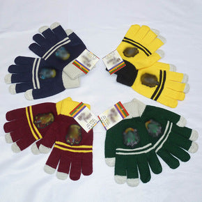 Harry Potter Four Houses Unisex Knit Gloves