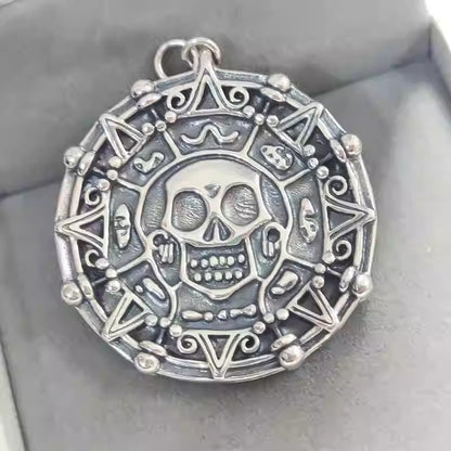 Pirates Of The Caribbean 925 Aztec Sterling Silver Coin