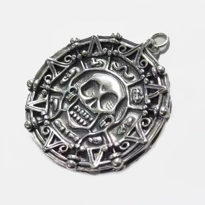 Pirates Of The Caribbean 925 Aztec Sterling Silver Coin