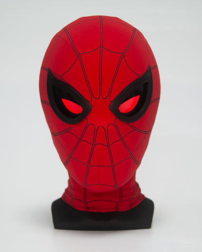 Spiderman Eye Tracking Helmet Eyebow Control Mask Cosplay Costume