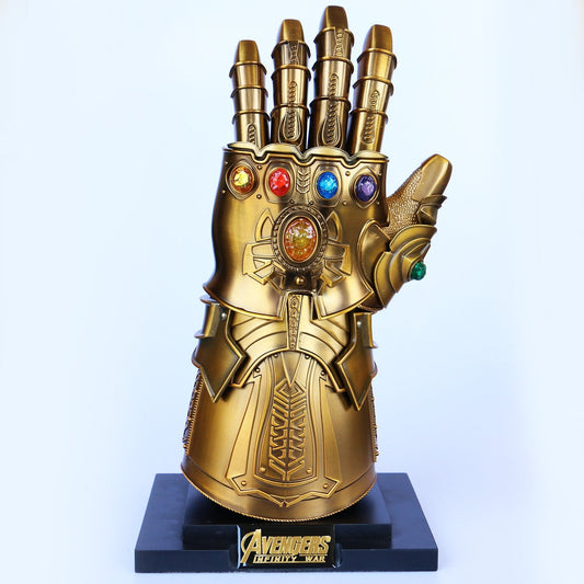 Thanos Infinity Gauntlet Metal Made 1/1 Wareable Movie Prop with Magnetic Stones