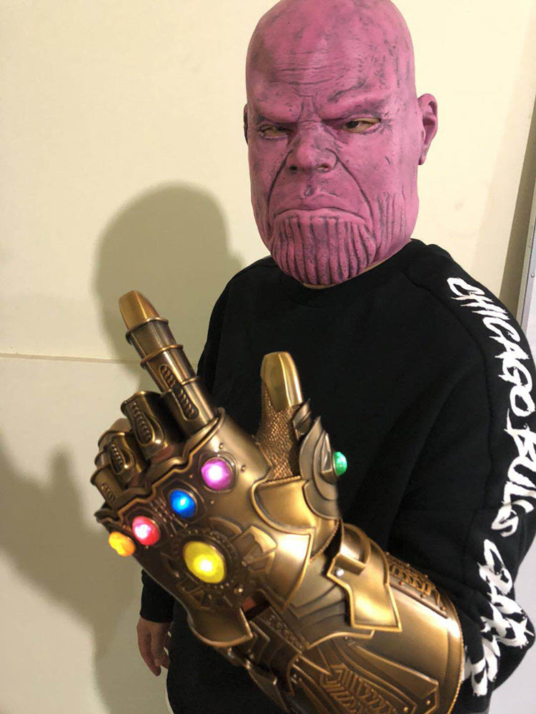 Thanos Infinity Gauntlet Metal Made 1/1 Wareable Movie Prop with Magnetic Stones
