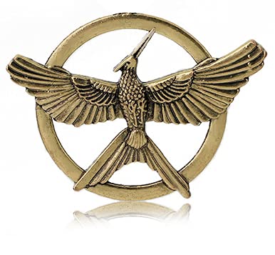 The Hunger Games Brass Brooch