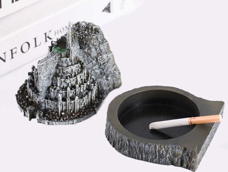 The Lord of The Rings Minas Tirith The White City Resin Ashtray