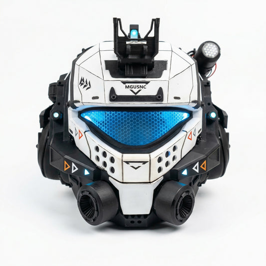 Titanfall 2 Pulse Blade Pilot Helmet Wearable RGB Light-Up Replica