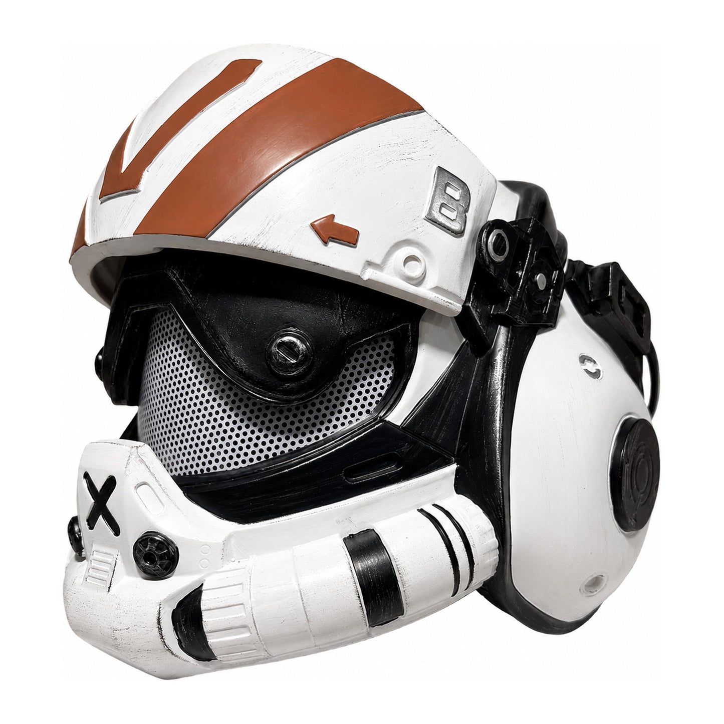 Titanfall 2 Viper Pilot helmet front right three-quarter view