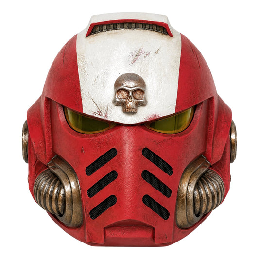 WarHammer 40K Blood Angels Space Marine Helmet front view no LED