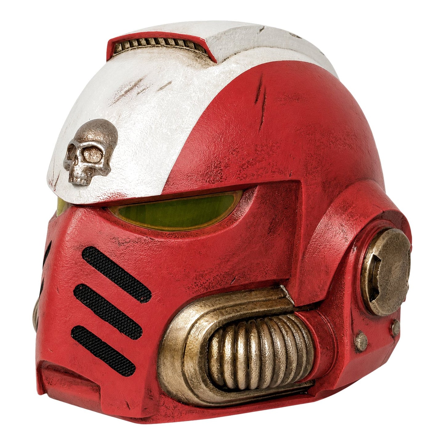 WarHammer 40K Blood Angels Space Marine Helmet front right angle