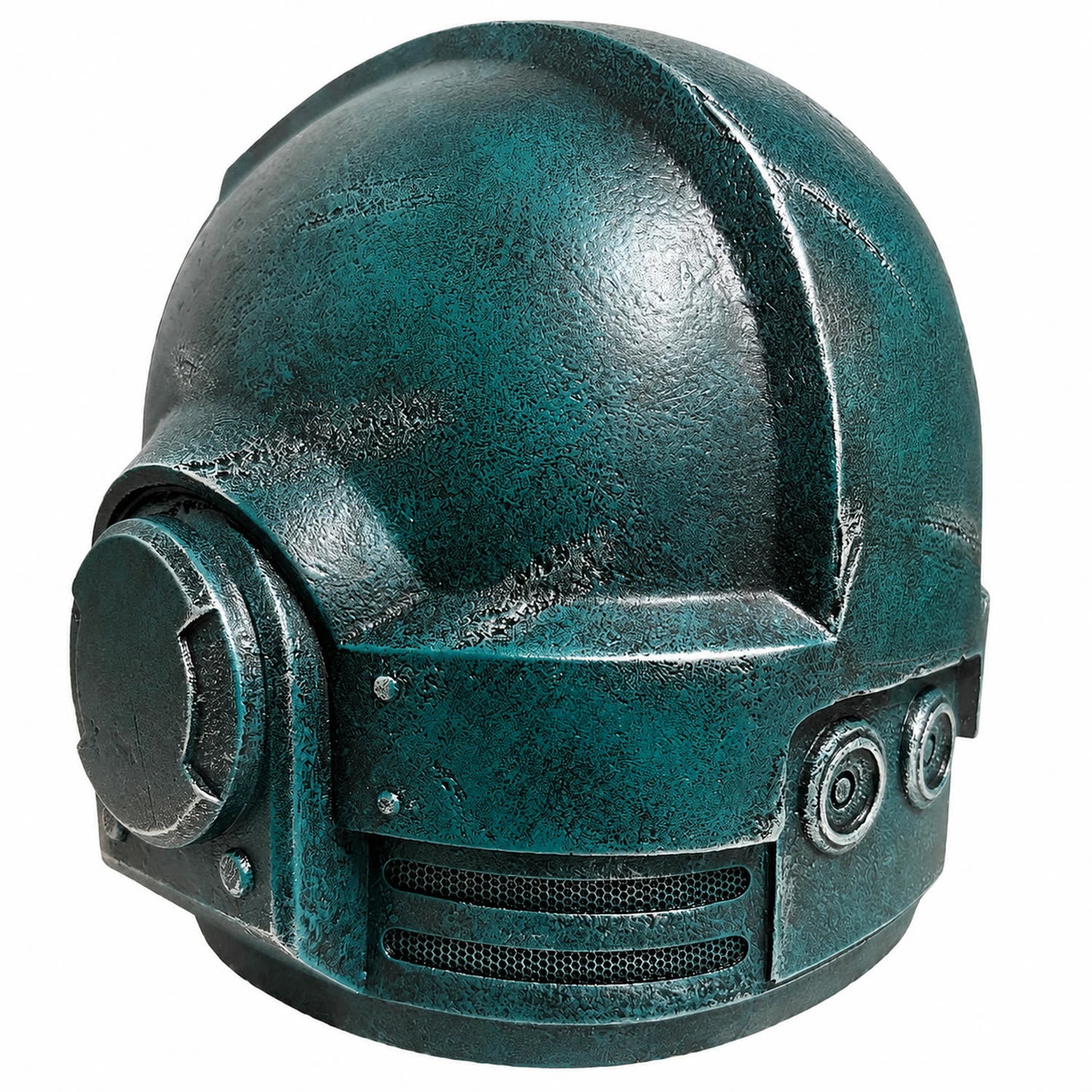 Warhammer 40K Alpha Legion Chaos Marine helmet rear left three-quarter view