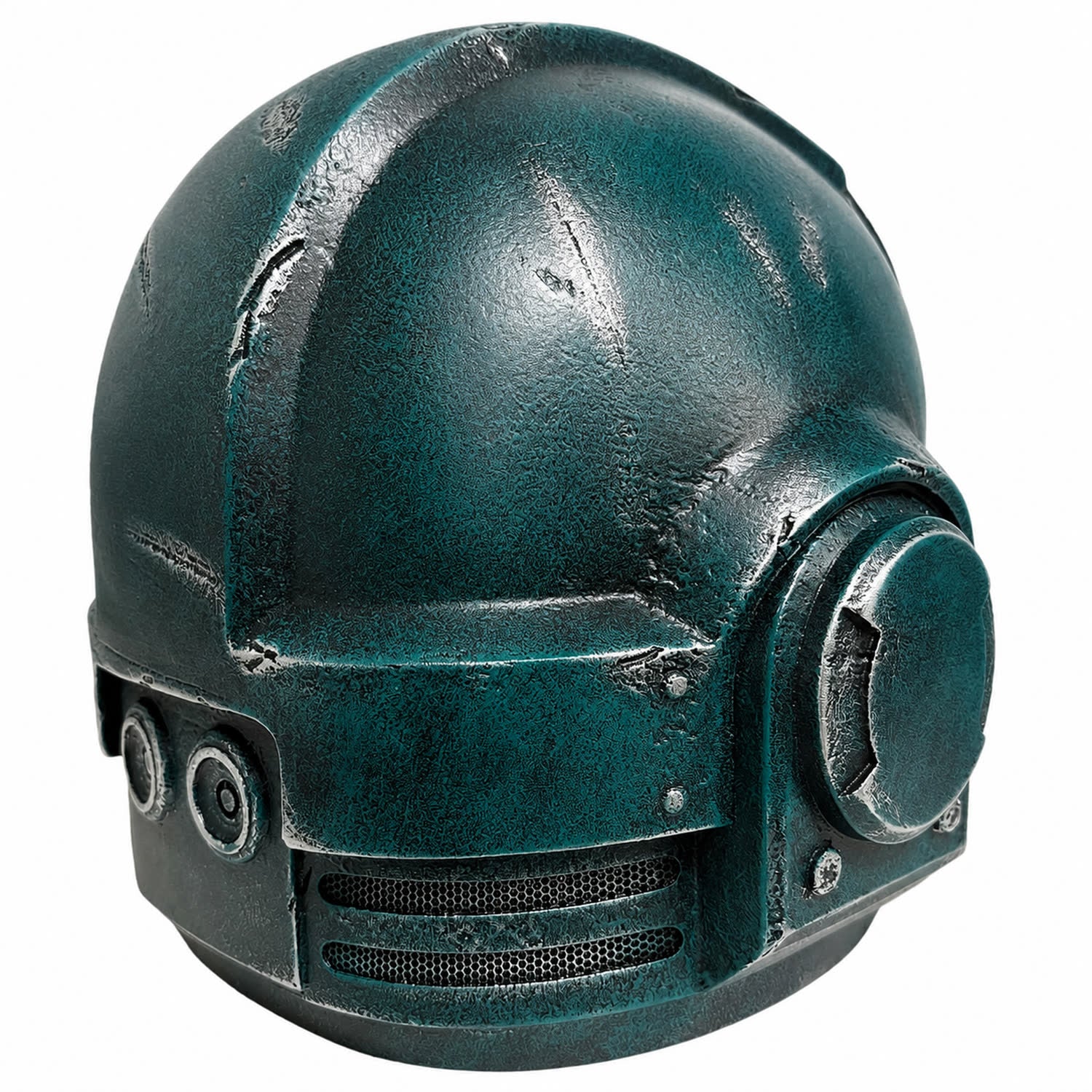 Warhammer 40K Alpha Legion Chaos Marine helmet rear right three-quarter view