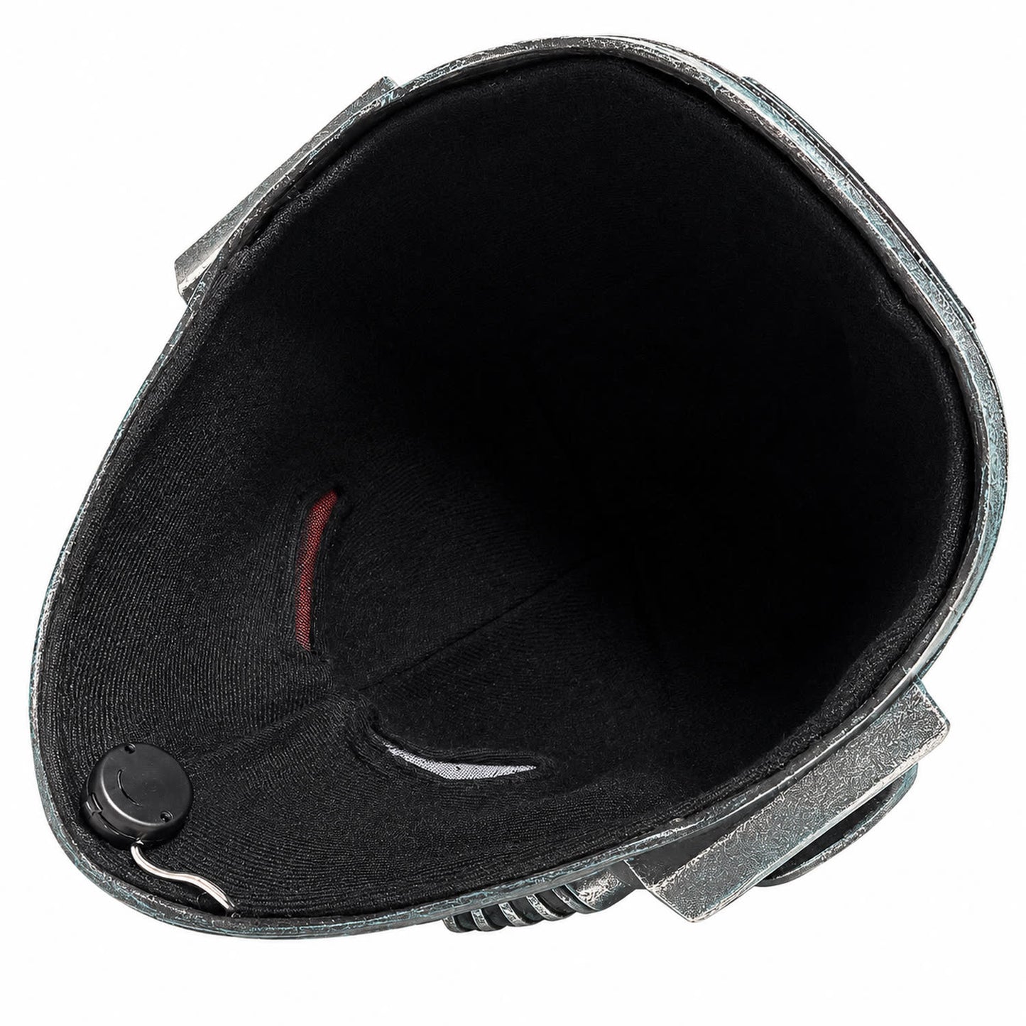 Warhammer 40K Alpha Legion Chaos Marine helmet interior view with lining and LED pack