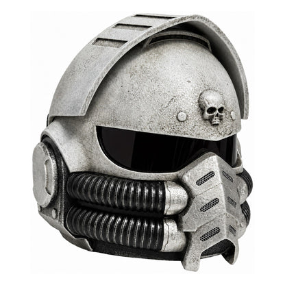 Warhammer 40K Bulwark Marine Helmet front left angle