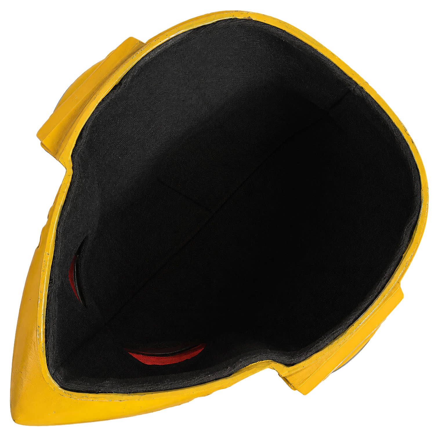 Warhammer 40K Corvus MK VI helmet yellow interior view
