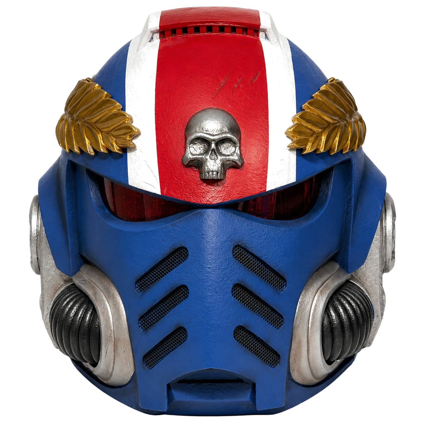 Warhammer 40K Demetrian Titus helmet Lieutenant Titus variant front view