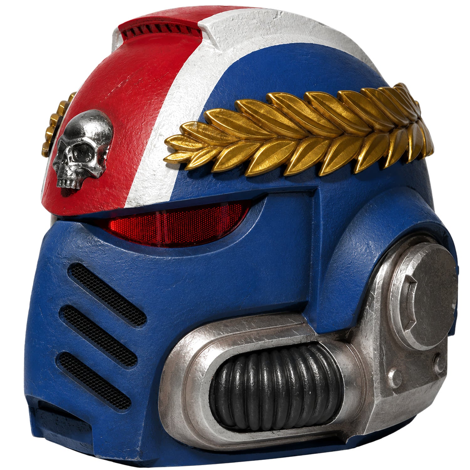 Warhammer 40K Demetrian Titus helmet Lieutenant Titus variant front right three-quarter view