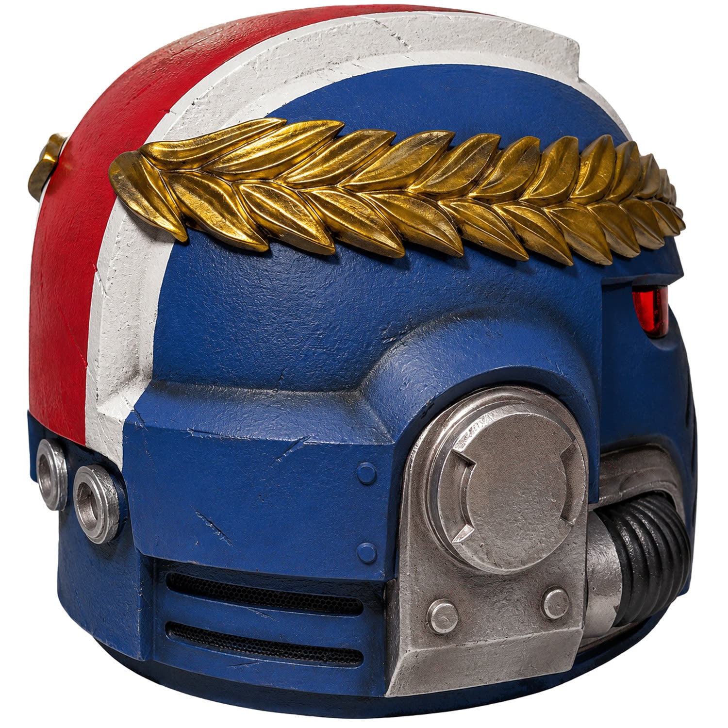 Warhammer 40K Demetrian Titus helmet Lieutenant Titus variant rear right three-quarter view