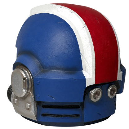Warhammer 40K Demetrian Titus helmet Standard Codex variant rear right three-quarter view