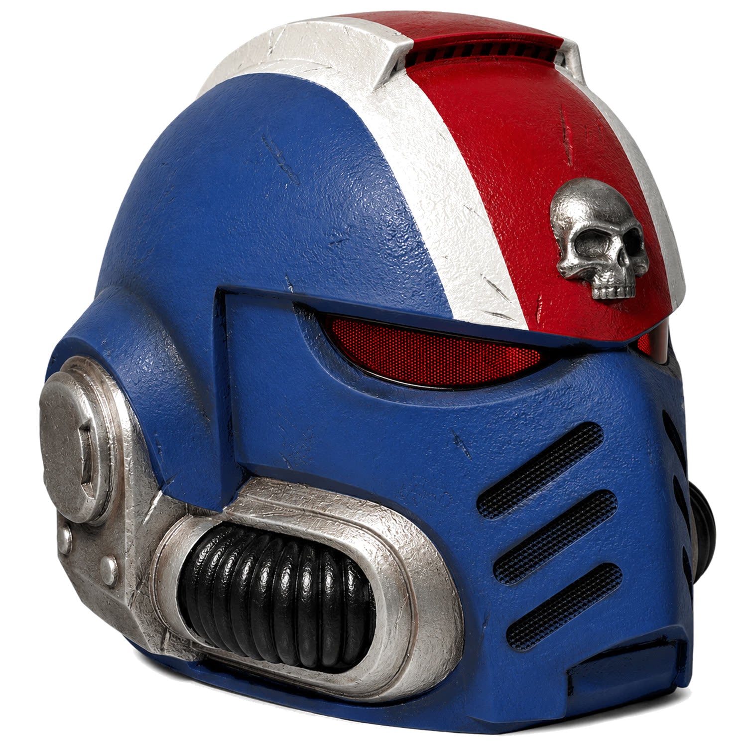 Warhammer 40K Demetrian Titus helmet Standard Codex variant front left three-quarter view