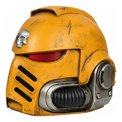 Warhammer 40K Imperial Fists Space Marine Helmet front right angle
