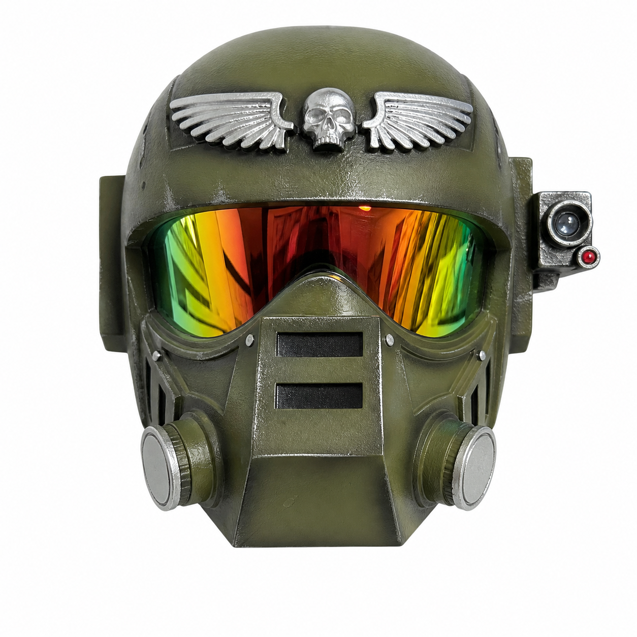 Warhammer 40K Imperial Guard Kasrkin helmet front view