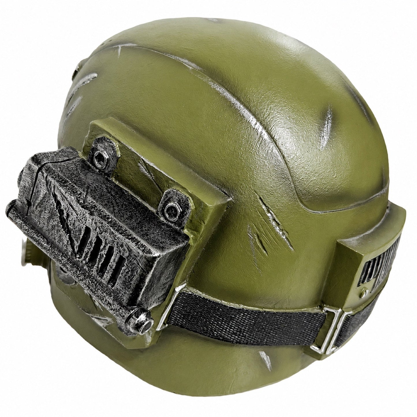 Warhammer 40K Imperial Guard Kasrkin helmet rear right three-quarter view