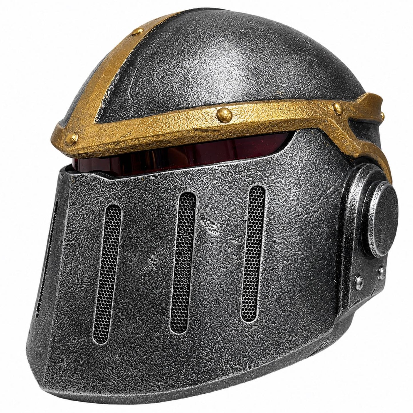 Warhammer 40K Iron Warriors Chaos Marine Helmet front right three-quarter view