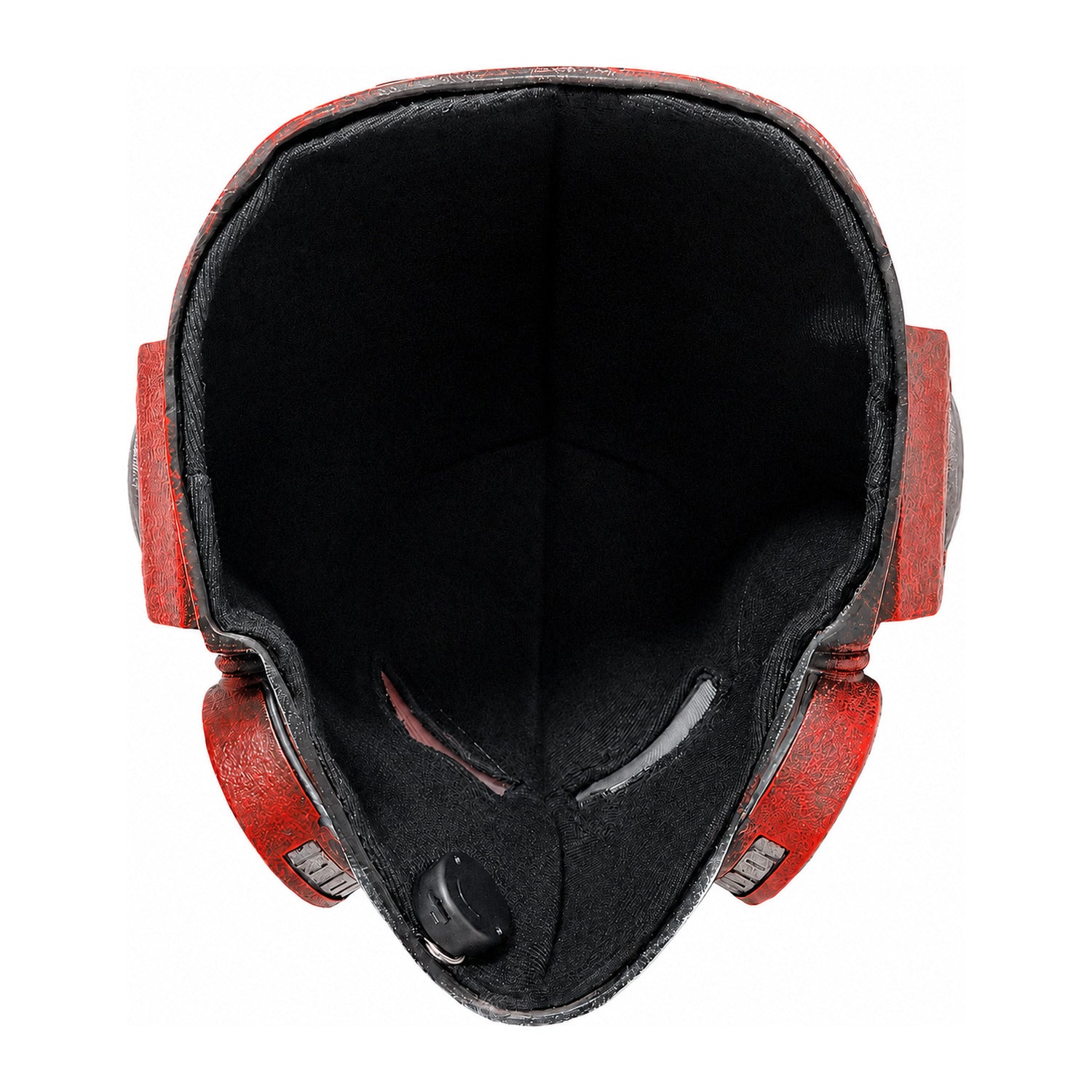 Warhammer 40K Reiver helmet red version interior top view