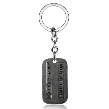 X-MEN Wolverine James Logan Dog Tag Pendant
