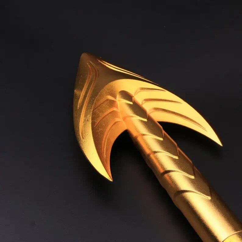 King Atlantis Gold Trident - 1:1 Metal Aquaman Replica – GeekReplicas