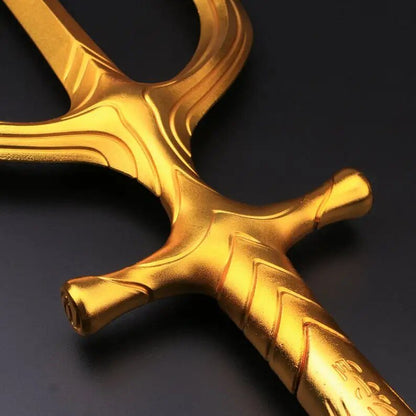 Aquaman Gold Trident Of King Atlantis Metal Replica - GeekReplicas