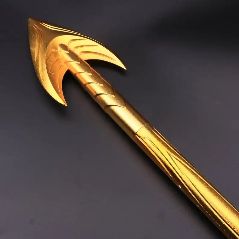 Aquaman Gold Trident Of King Atlantis Metal Replica - GeekReplicas