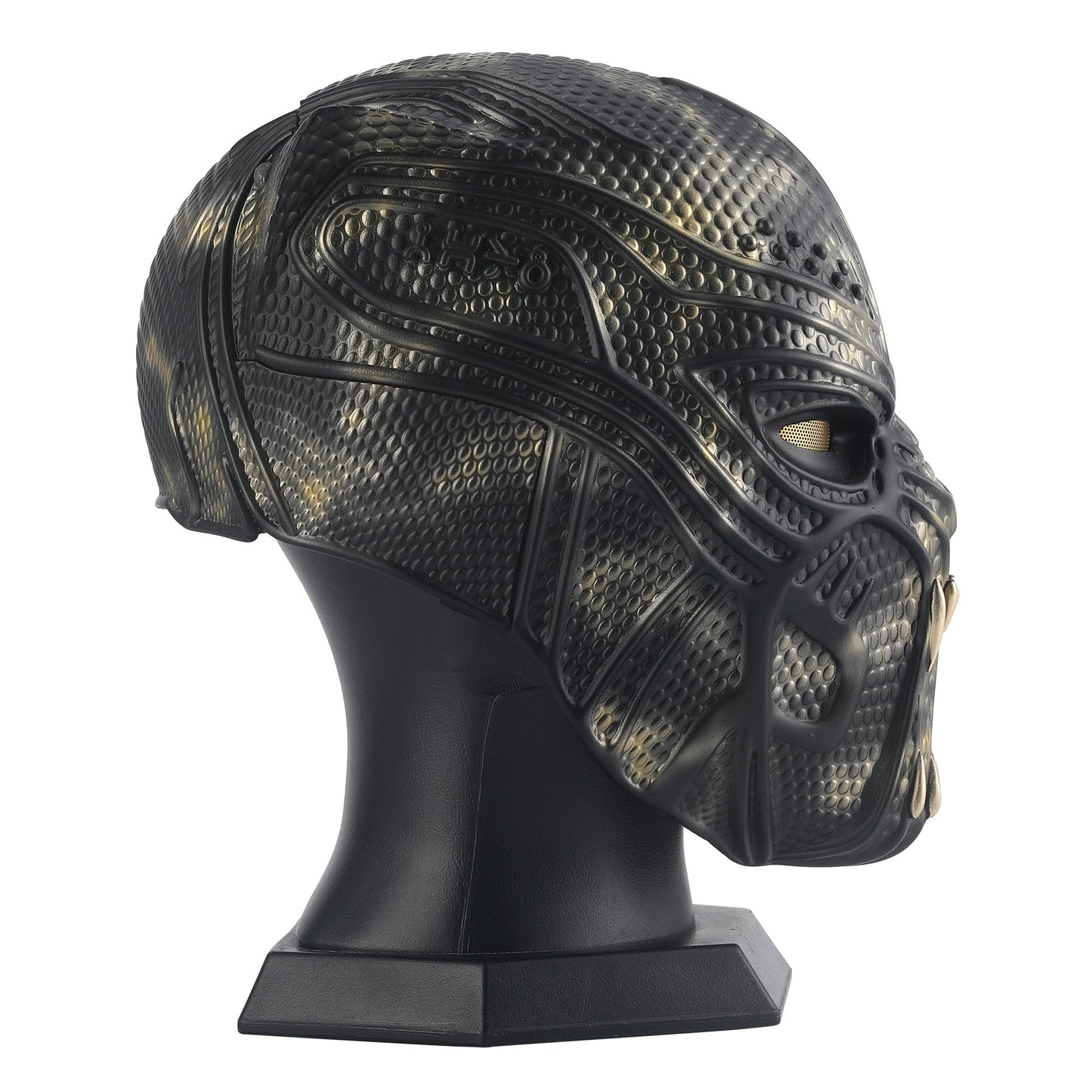 Black Panther Golden Jaguar Helmet - GeekReplicas