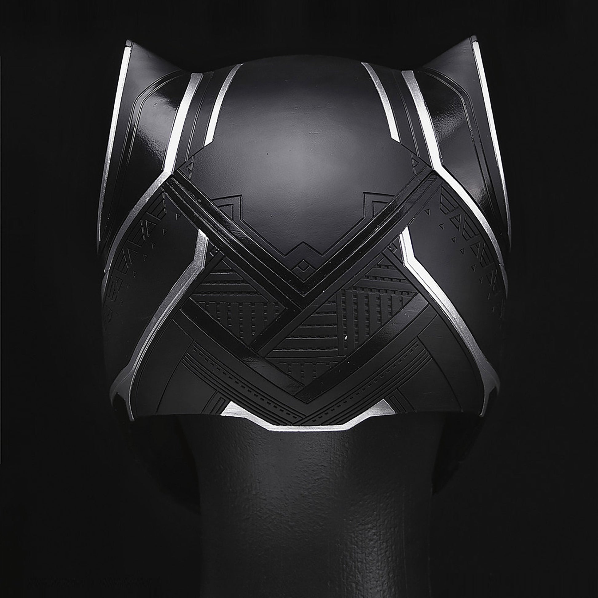 Black Panther Wearable Helmet Eye Lights Touch Control System - GeekReplicas