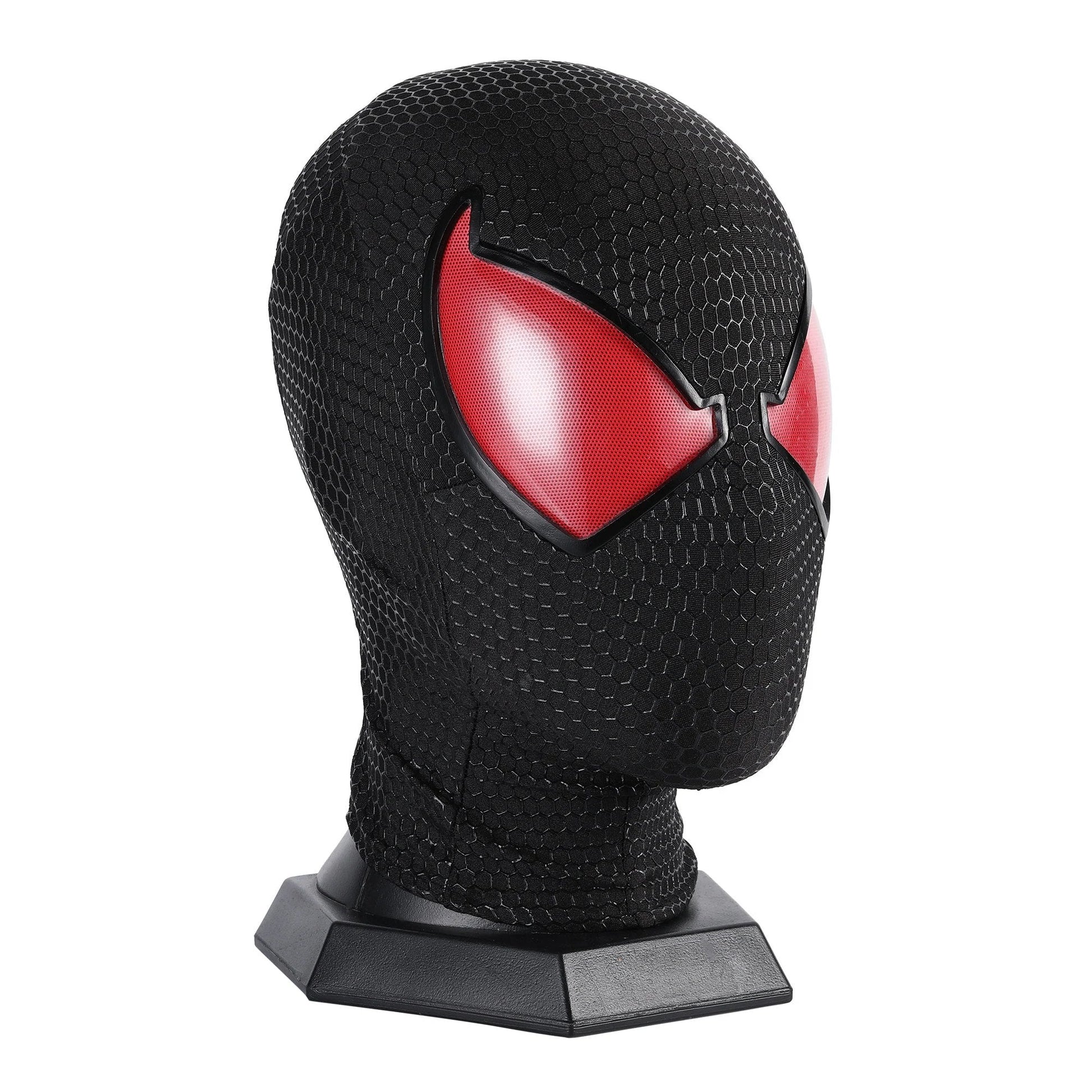 Black Scarlet Spider - Man Ben Reily Wearable Mask With Faceshell Lenses - GeekReplicas