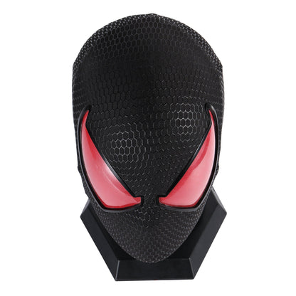 Black Scarlet Spider - Man Ben Reily Wearable Mask With Faceshell Lenses - GeekReplicas