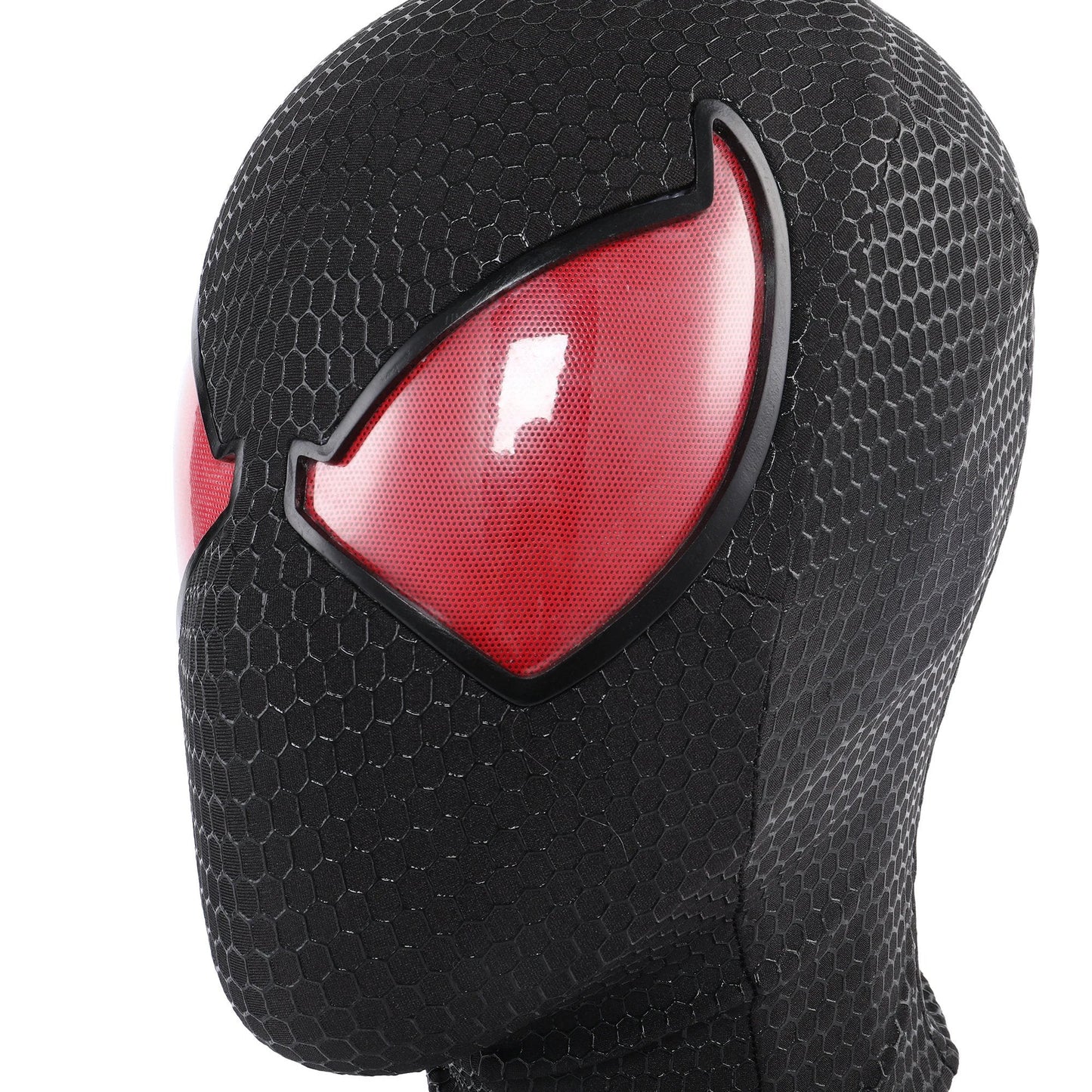 Black Scarlet Spider - Man Ben Reily Wearable Mask With Faceshell Lenses - GeekReplicas