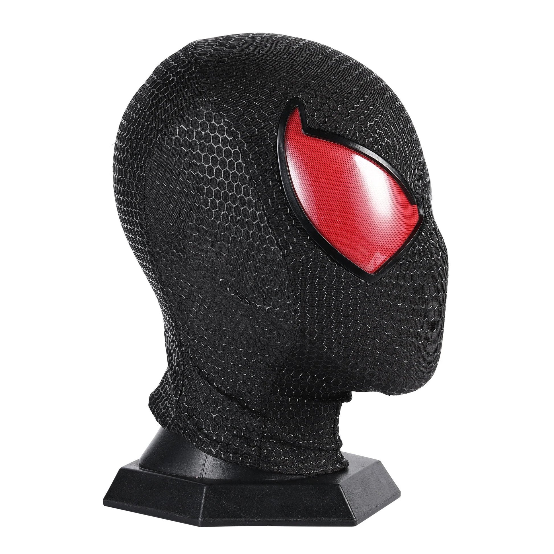 Black Scarlet Spider - Man Ben Reily Wearable Mask With Faceshell Lenses - GeekReplicas