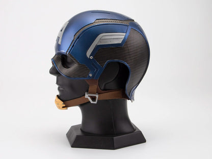 Captain America Helmet Wearable Helmet Upgraded - GeekReplicas