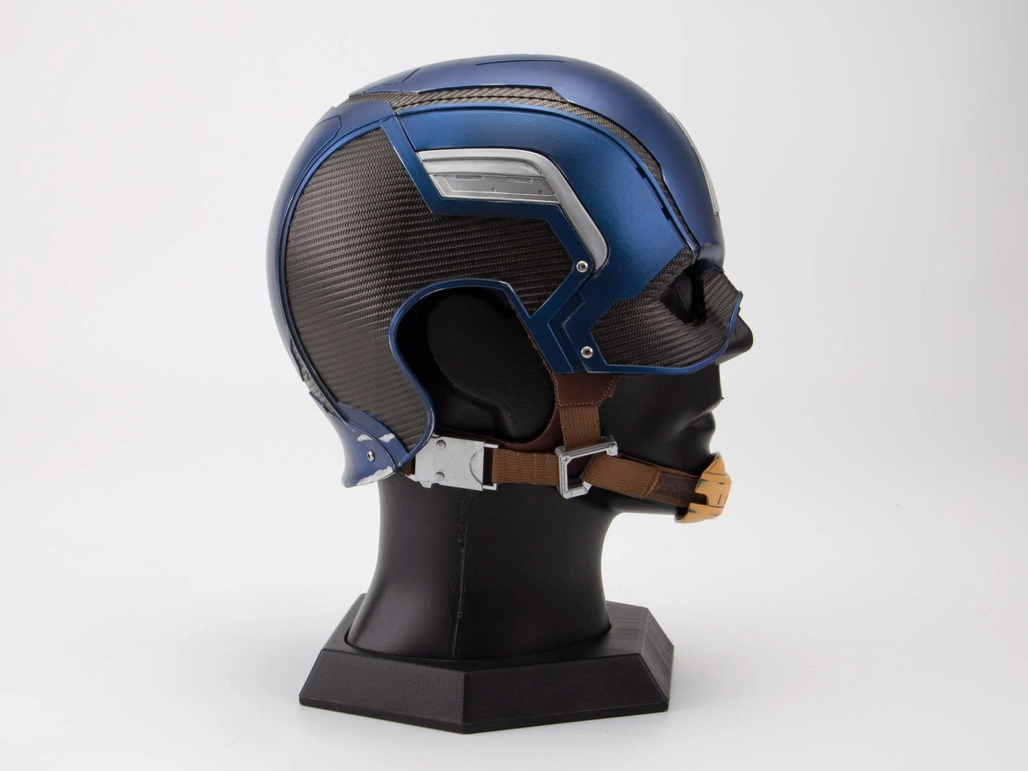 Captain America Helmet Wearable Helmet Upgraded - GeekReplicas