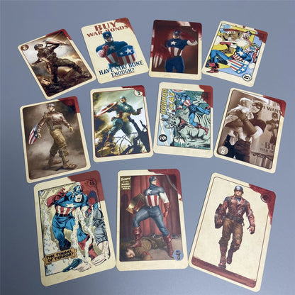 Captain America Trading Cards - GeekReplicas