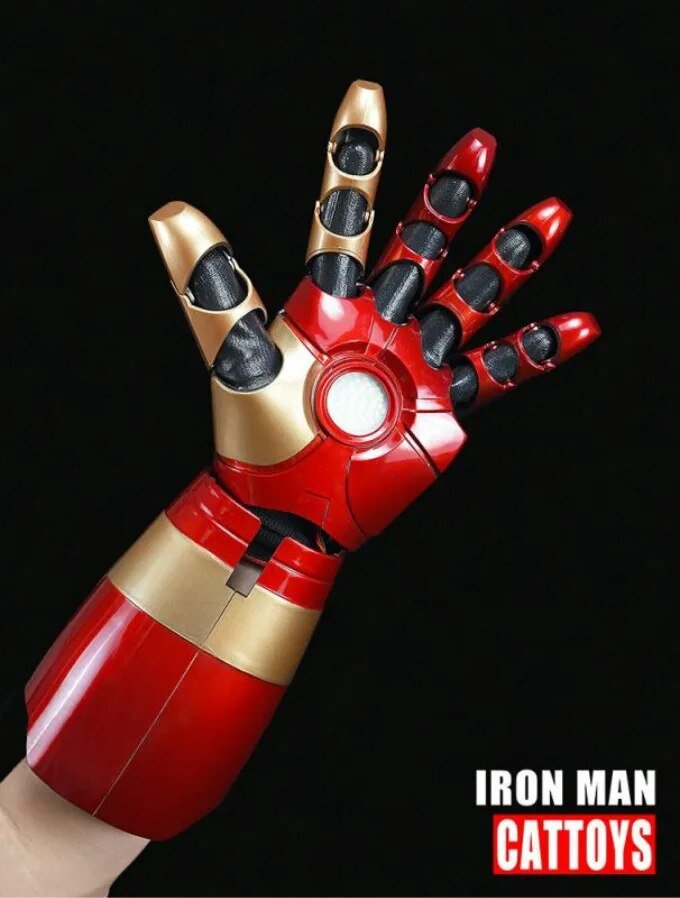 Iron Man MK42 Wrist Gauntlet - 1:1 LED Wearable Replica – GeekReplicas