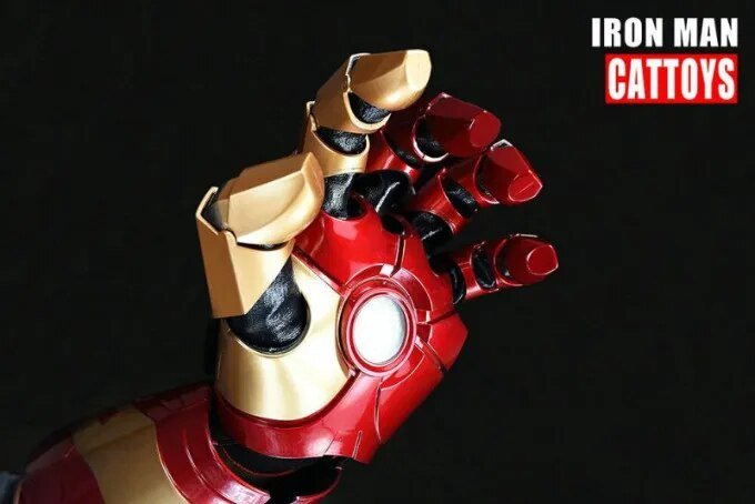 iron man helmet cattoys Iron Man MK42 Wrist Gauntlet