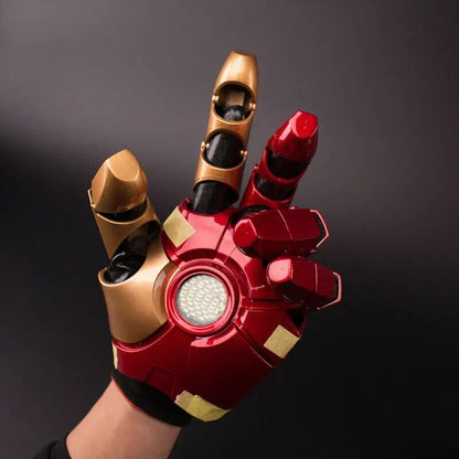 CATTOYS Iron Man MK42 Wearable Wrist Armor Replica LED Light - up Sound Effect - GeekReplicas