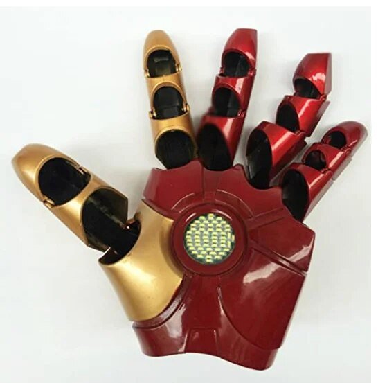 CATTOYS Iron Man MK42 Wearable Wrist Armor Replica LED Light - up Sound Effect - GeekReplicas