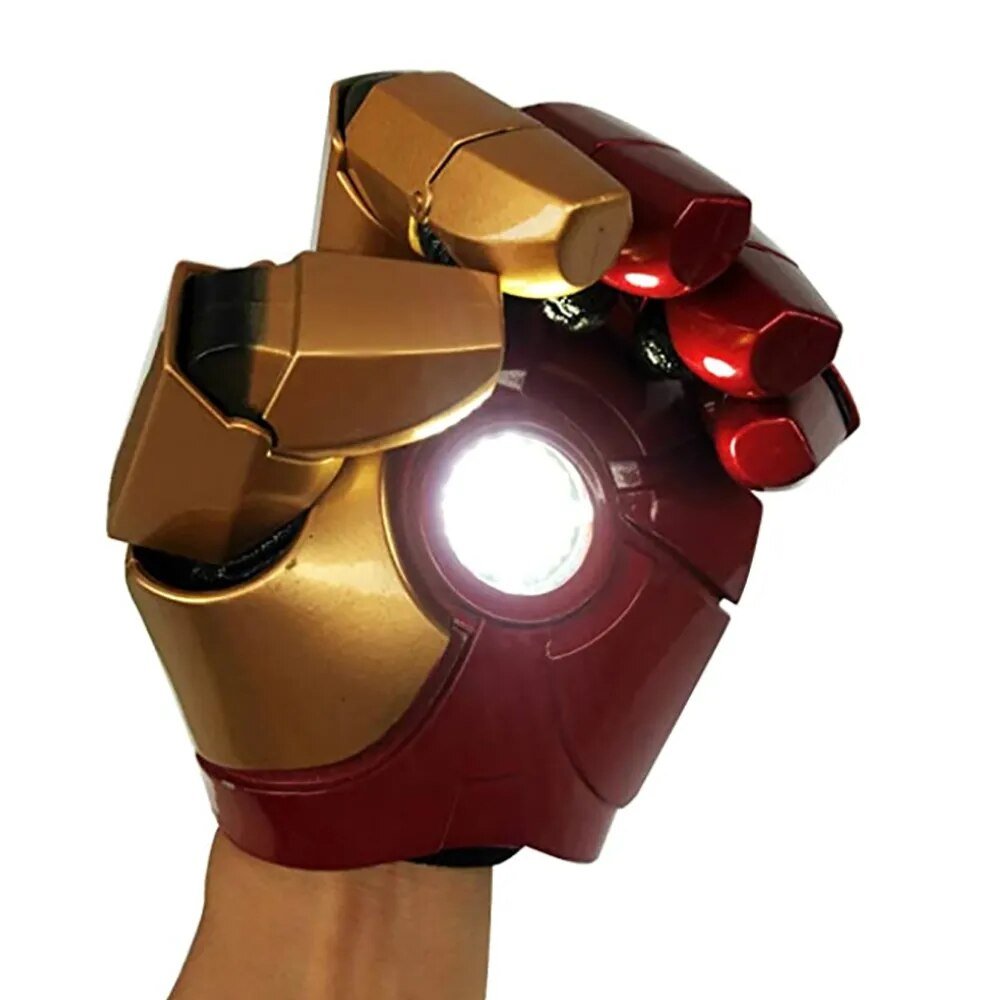 CATTOYS Iron Man MK42 Wearable Wrist Armor Replica LED Light - up Sound Effect - GeekReplicas