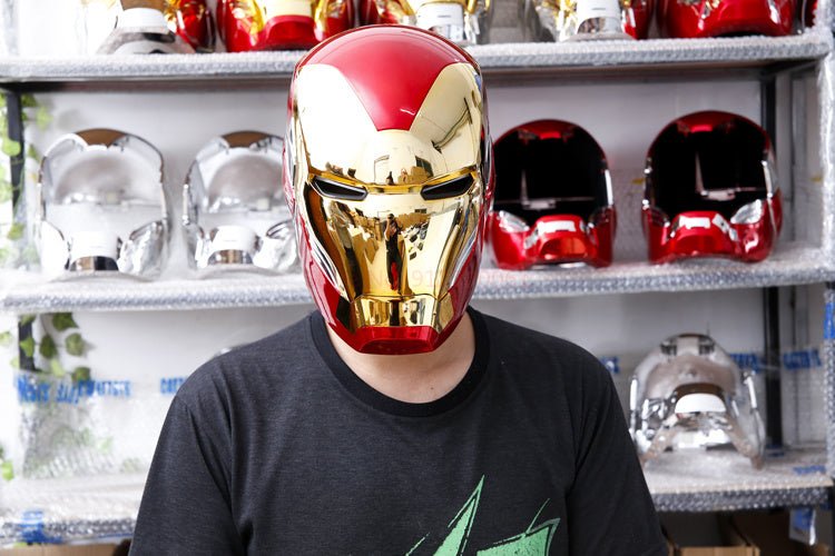 CATTOYS Iron Man MK85 Wearable Helmet - GeekReplicas