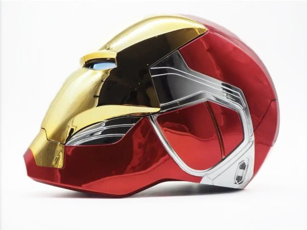 iron man helmet electric XSociety Official MK5 - in Built Jarvis AI Machine sound system 10.4 control modes Iron Man MK85 Helmet -